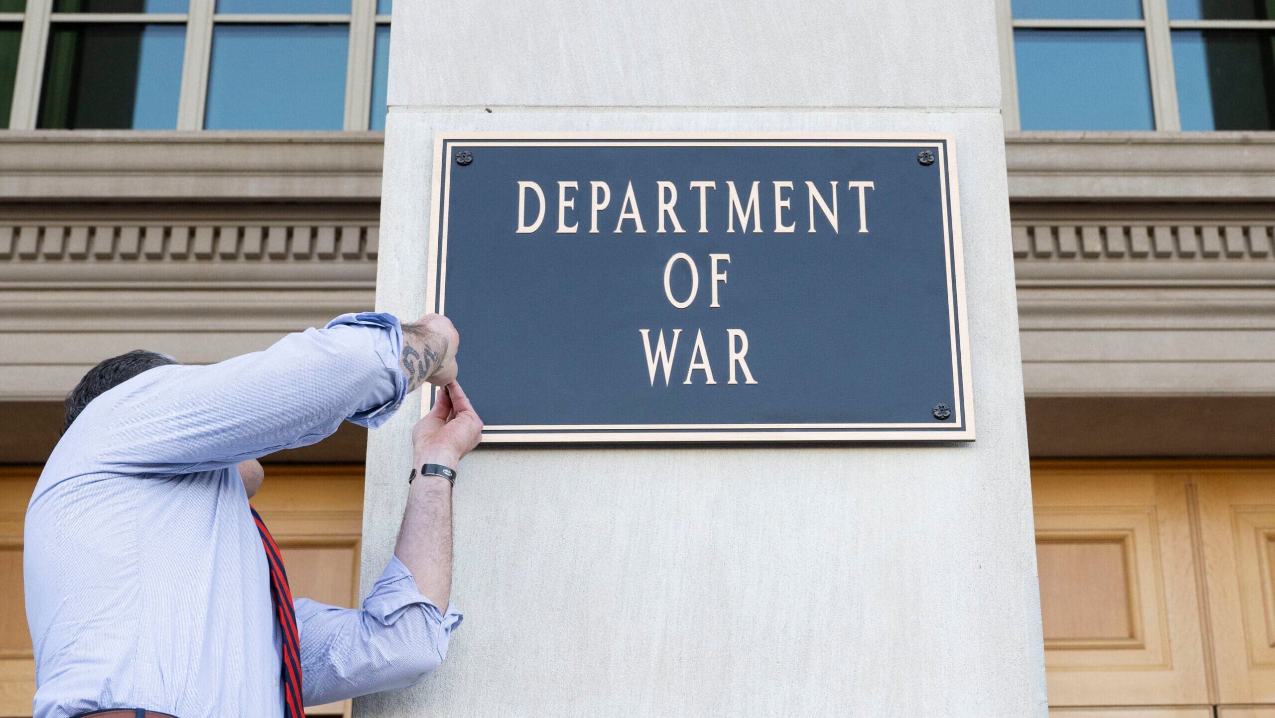 Pentagon formally requests name change to War Department, setting up fight with Dems - Breaking Defense