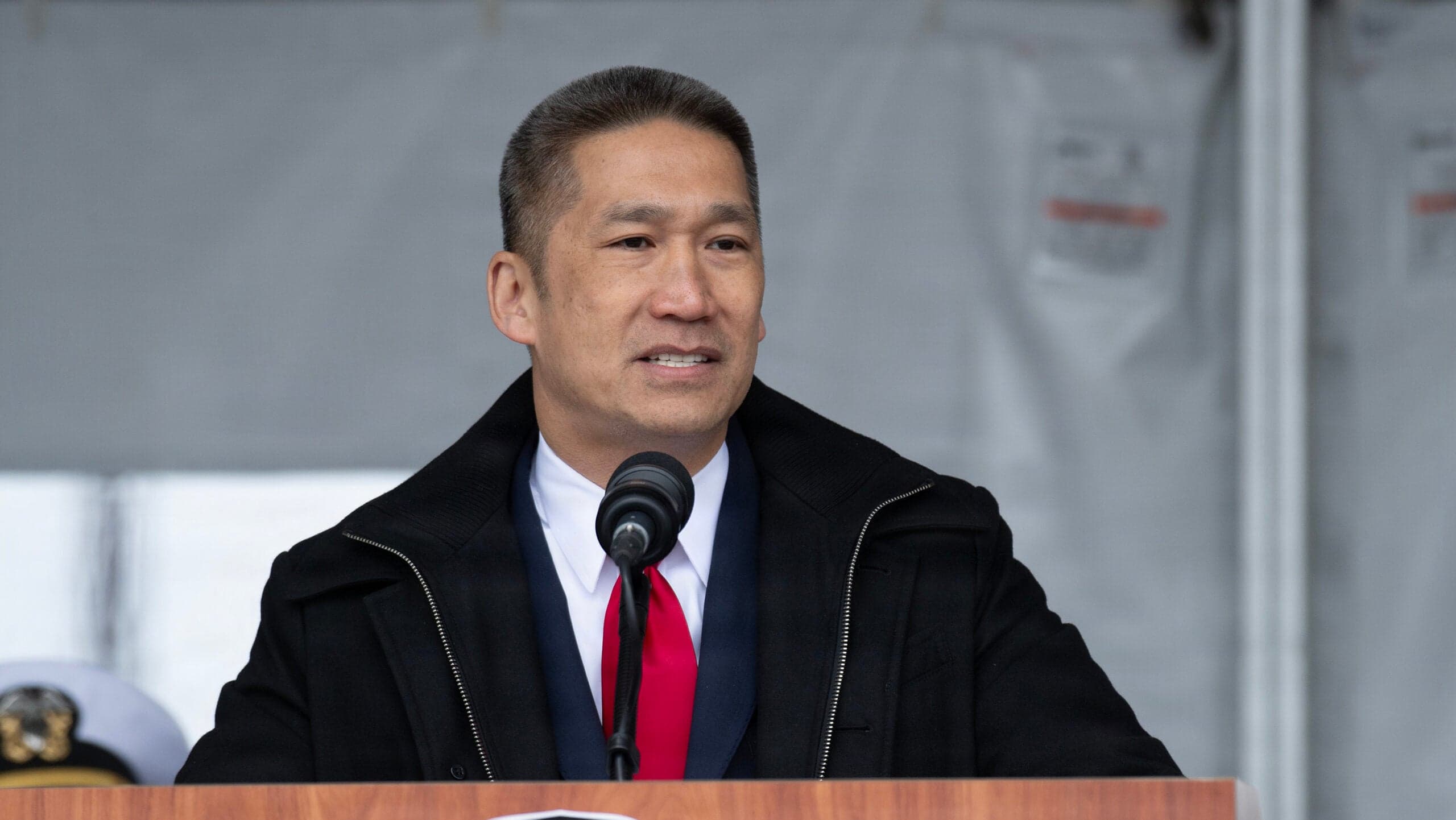 Cao says industry needs to 'move forward' in first speech as acting SecNav - Breaking Defense