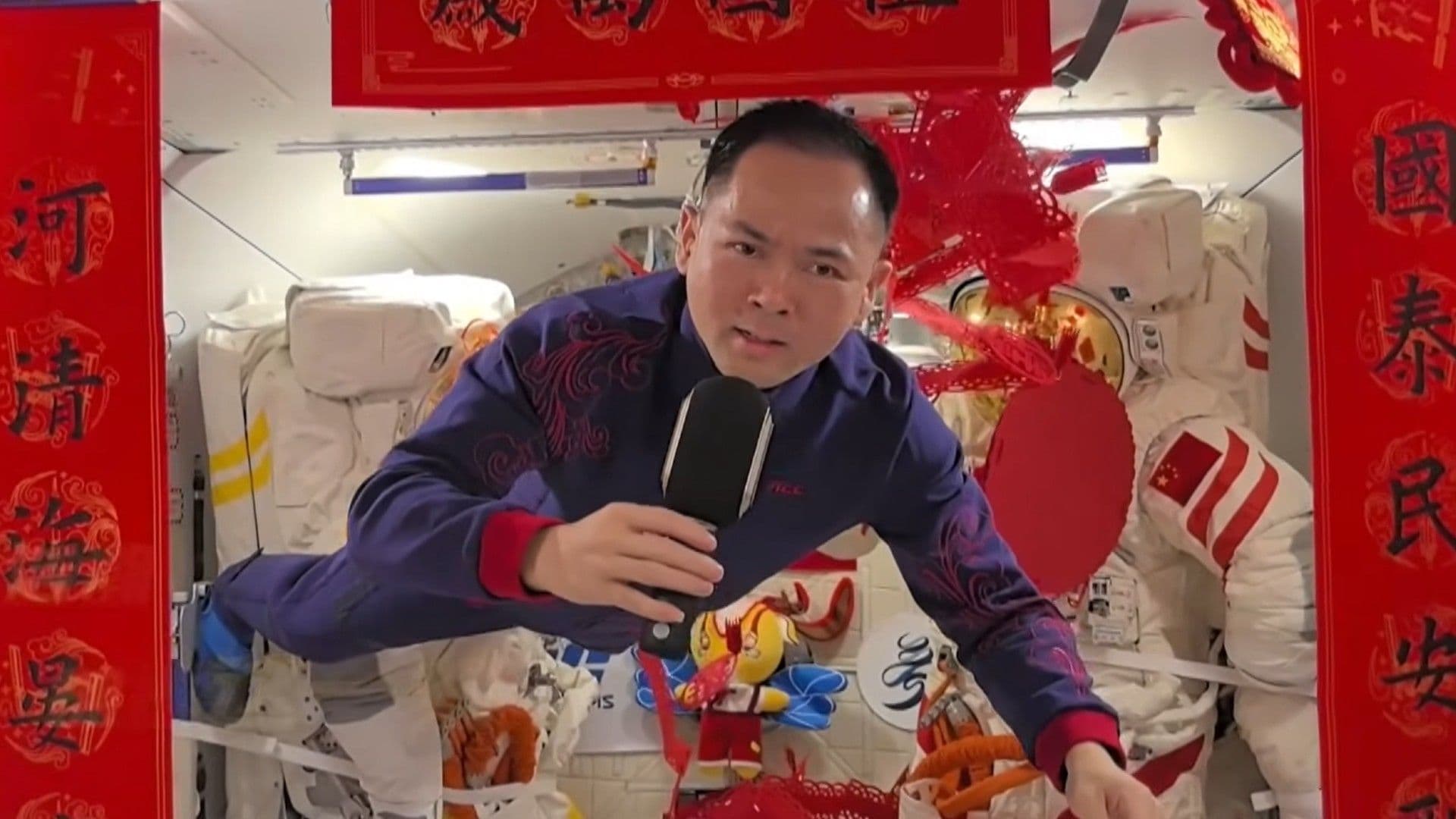 Chinese astronauts film&nbsp;music video in space to celebrate Lunar New Year 2026