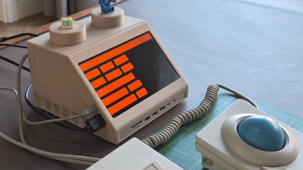 This Custom Lego-Inspired Mac Mini Case Is Retrofuturism Done Right