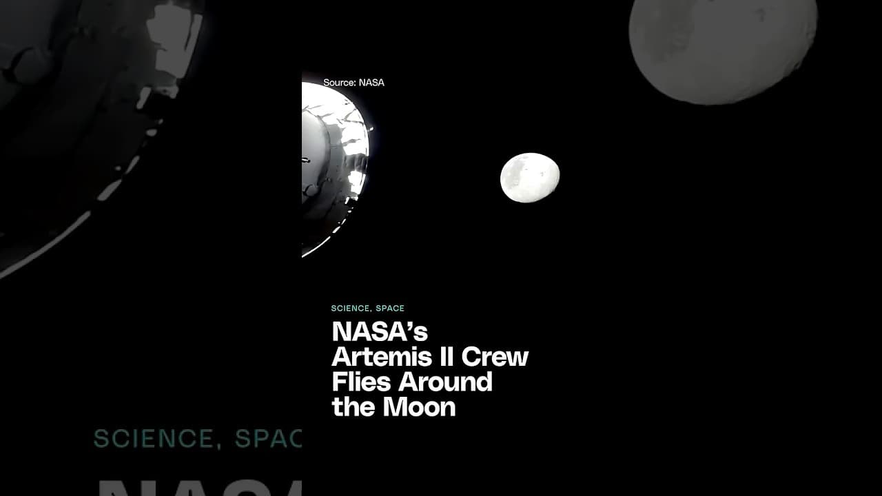 The crew on the Artemis II mission have officially completed their lunar flyby on April 6th