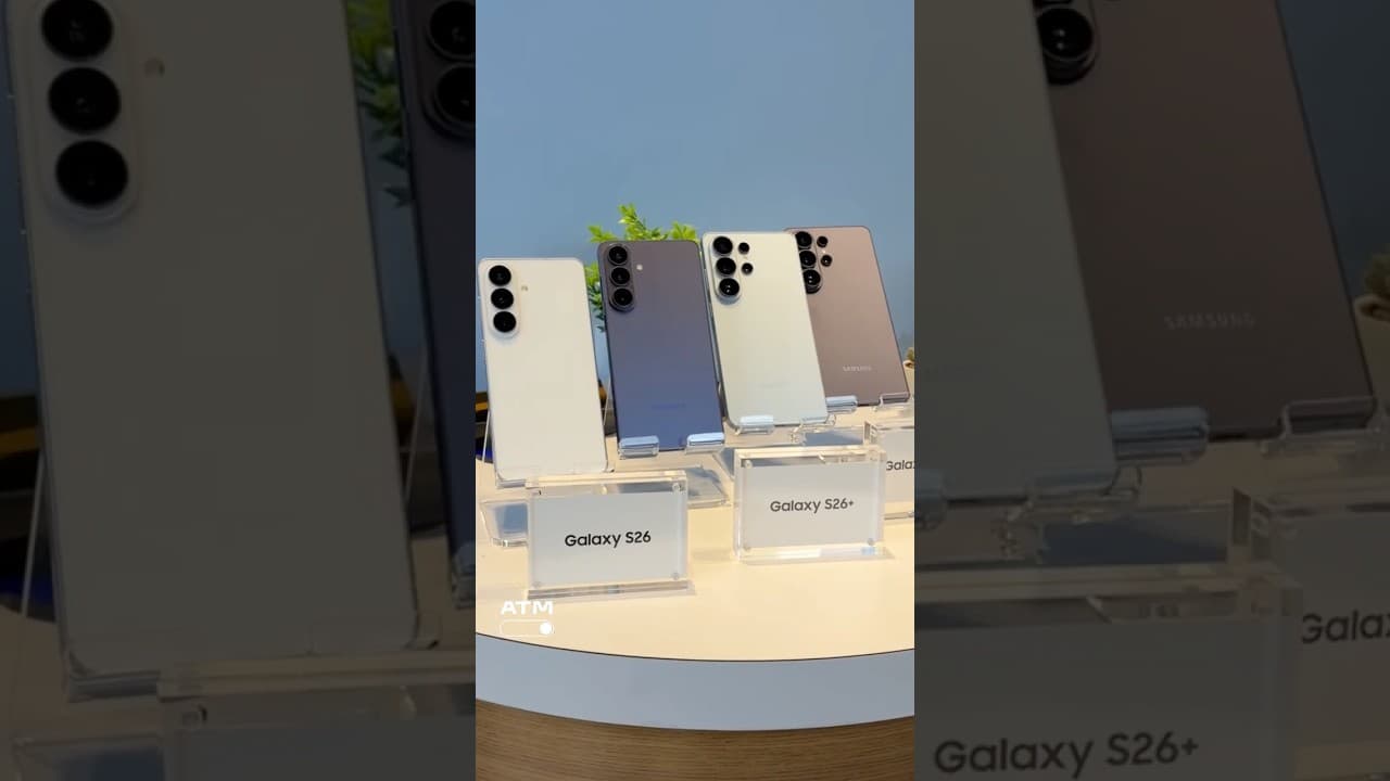 Colors of the Samsung Galaxy S26 Series