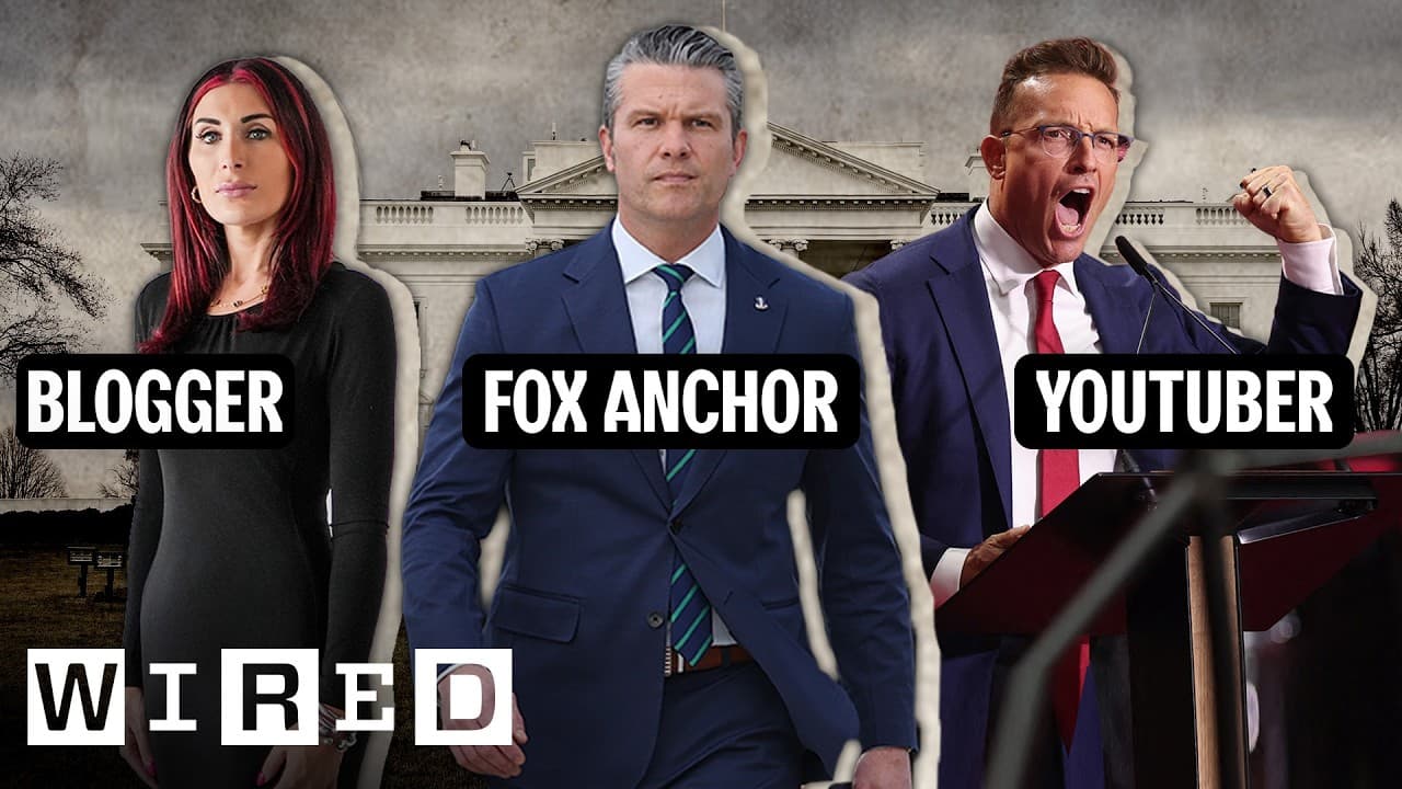How Right Wing Influencers Infiltrated The Government | WIRED