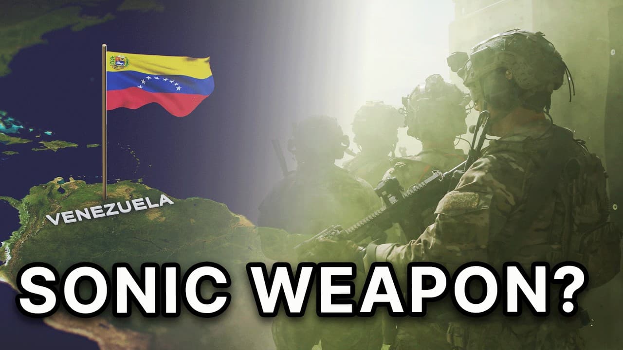 Did the US use a "sonic weapon" in Venezuela?