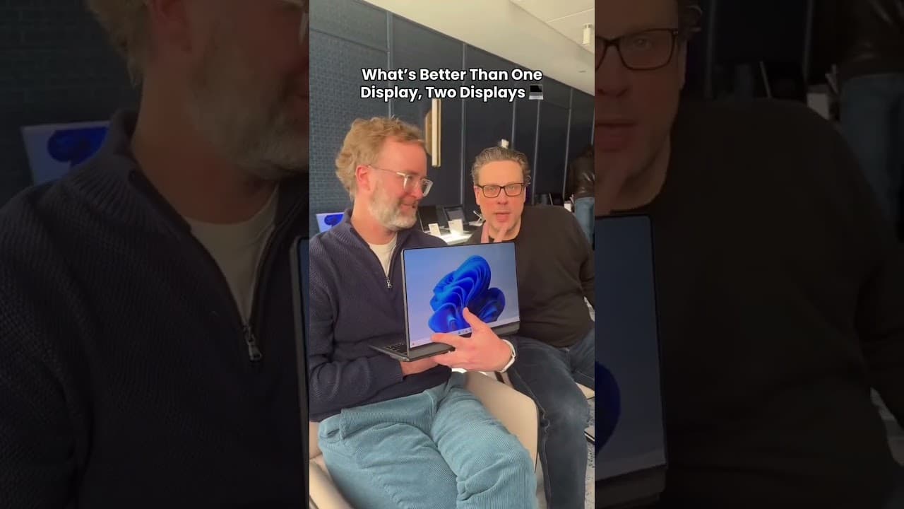 What's Better Than One Display, Two Displays #mwc2026