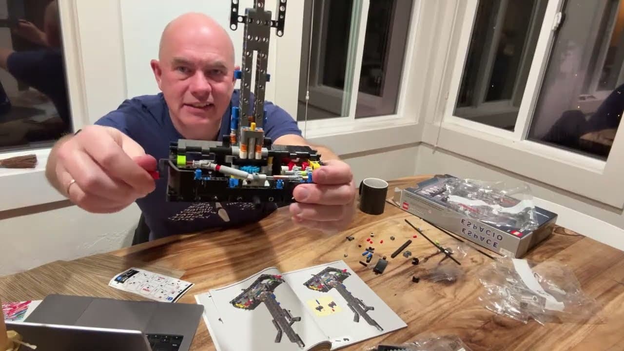 Finishing Building The New LEGO SLS