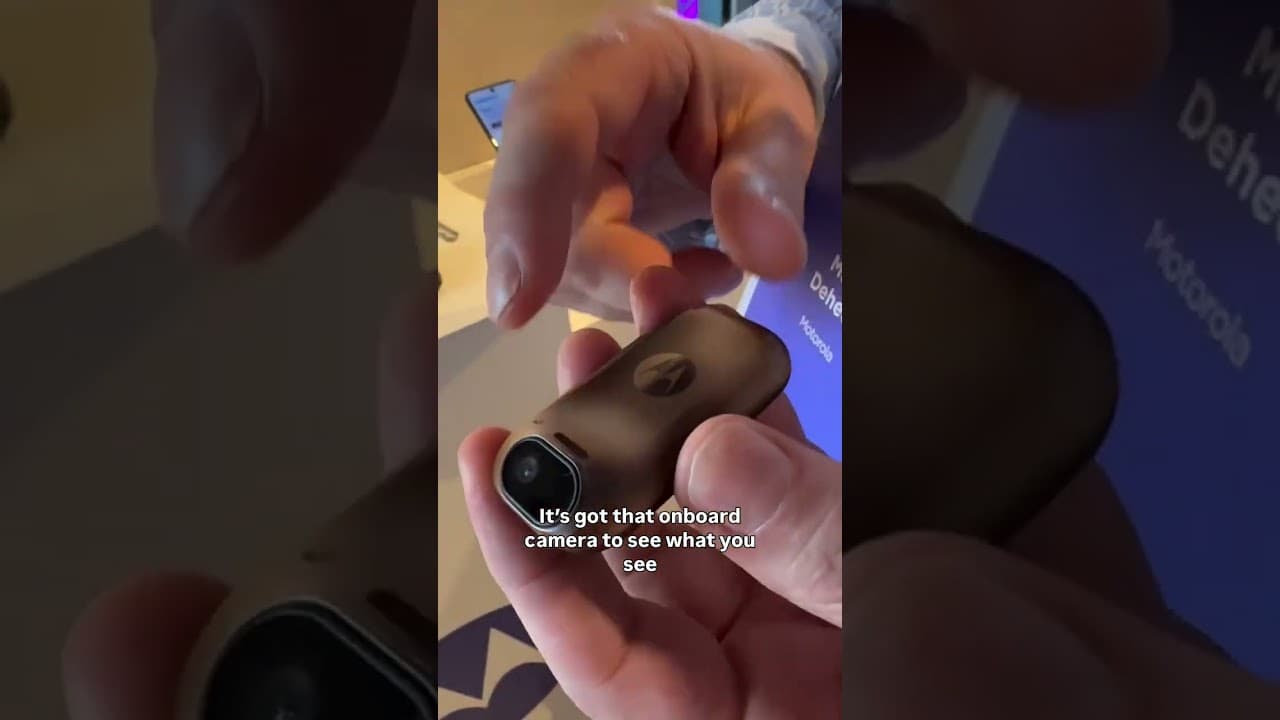 Motorol'a Wearable Project Maxwell Can Help You See and Navigate