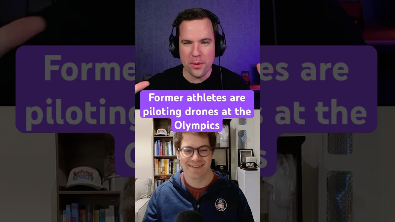 Former athletes are piloting drones at the Olympics #Vergecast