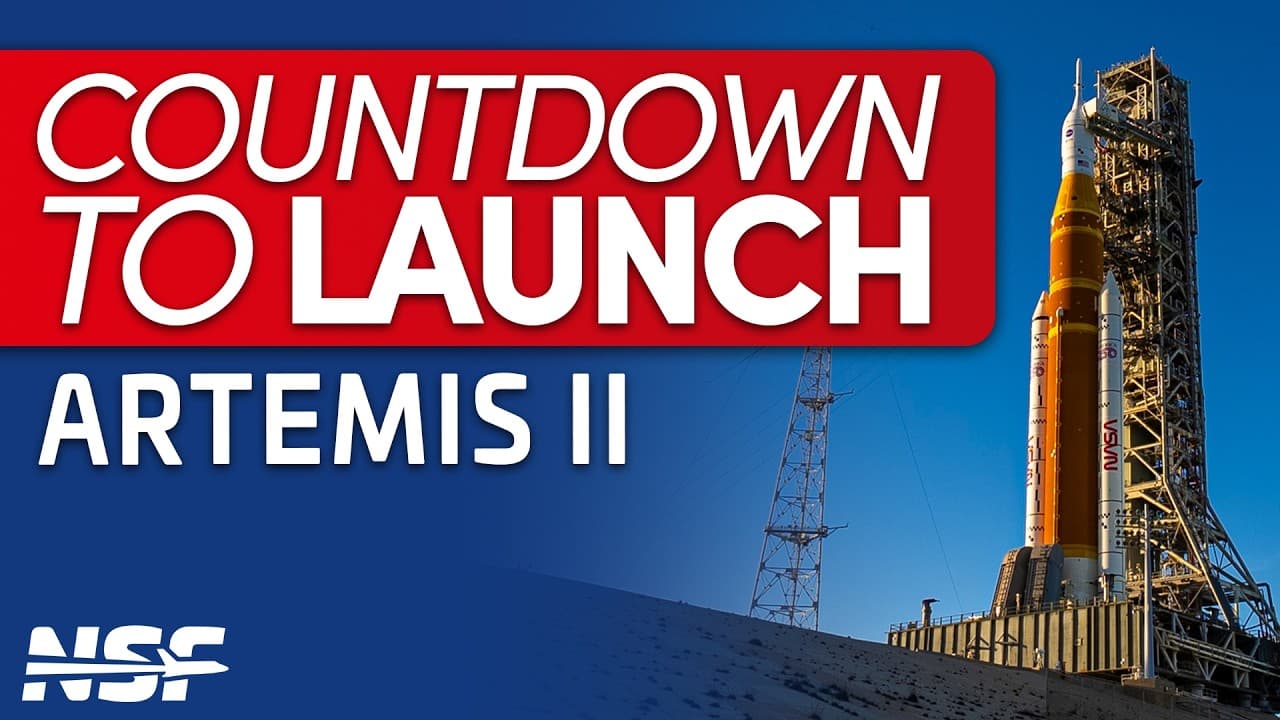 Artemis II launch week - Countdown to Launch