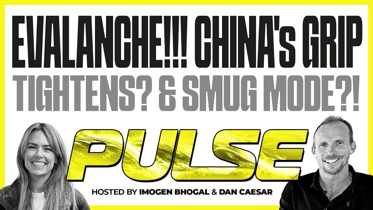 EVALANCHE? CHINA'S GRIP TIGHTENS! EV DRIVER'S 'SMUG MODE?'