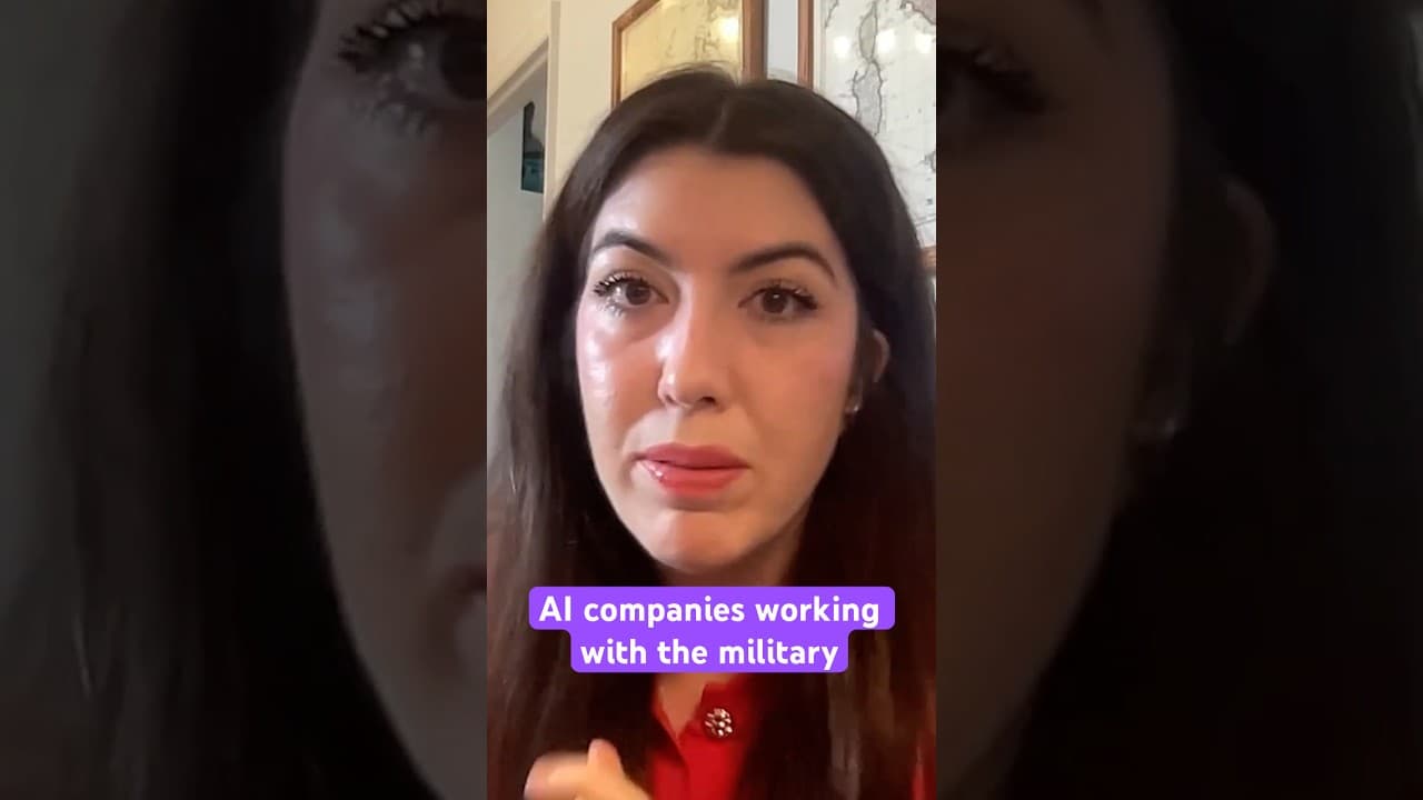 AI companies working with the military. #Vergecast