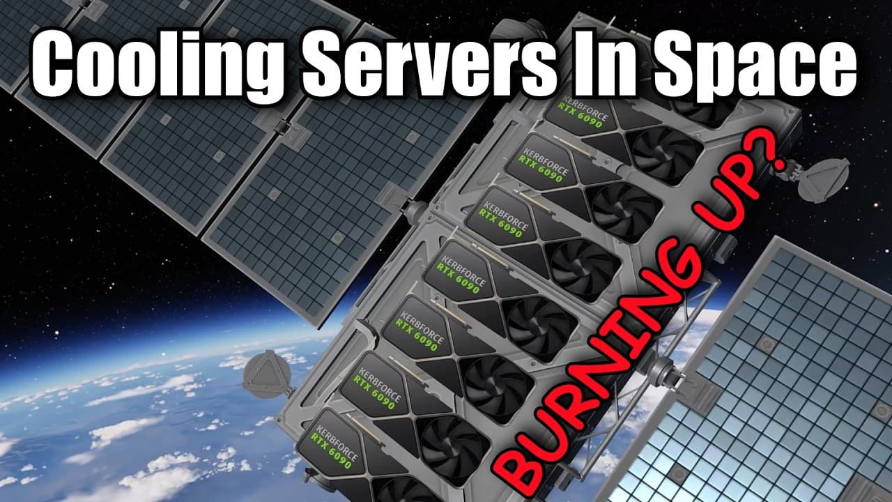 Is It Really Impossible To Cool A Datacenter In Space?