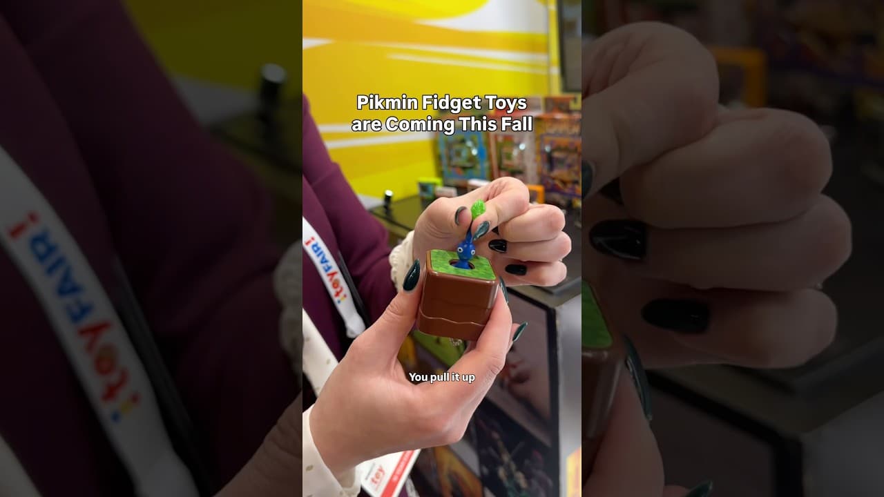 Pikmin Fidget Toys are Coming this Fall from Bandai. 👀🌱#gaming #pikmin #blindbox #videogames