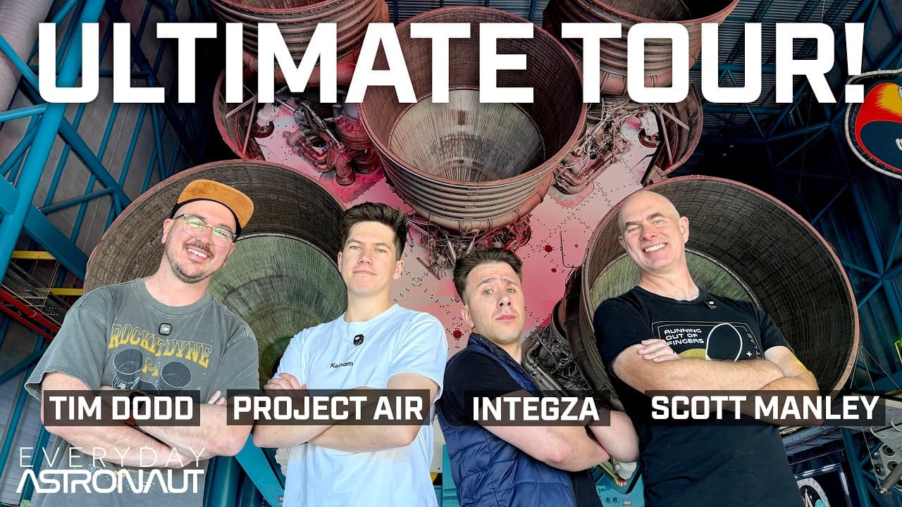 Tour Kennedy Space Center Visitor's Complex w/ guests!