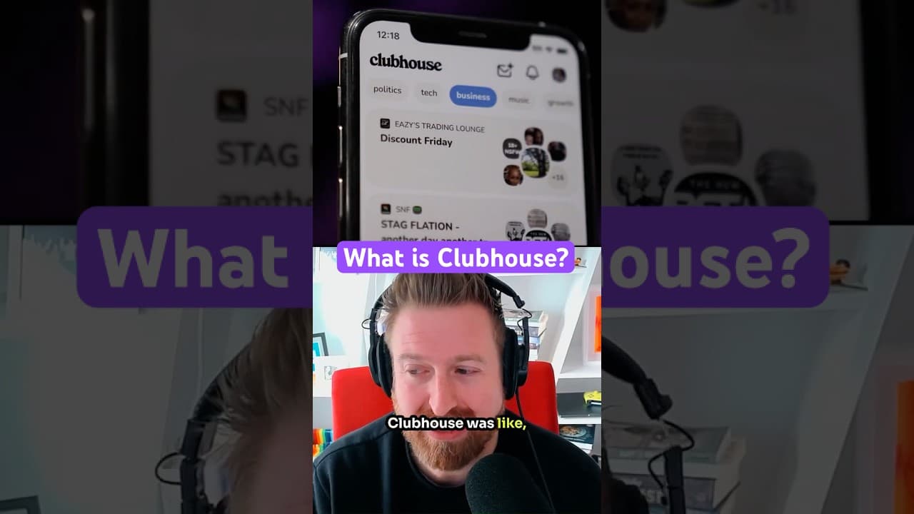 What is Clubhouse? Subscribe to @VersionHistoryPodcast for more