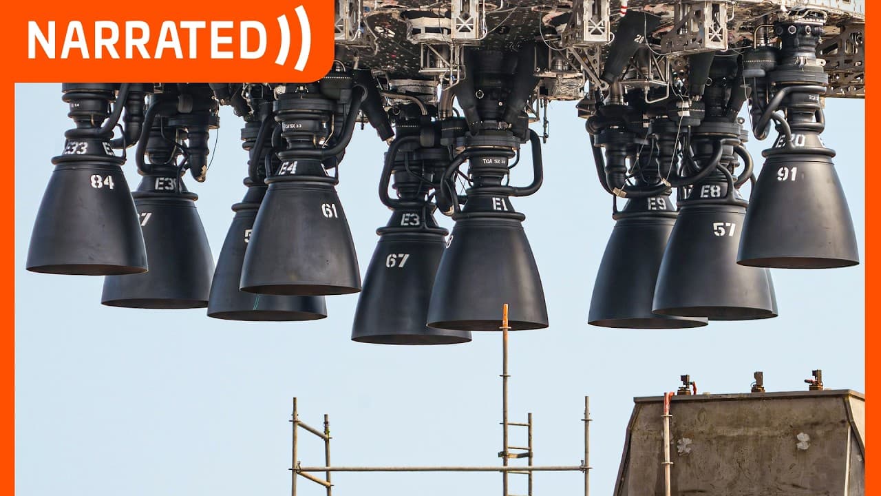 Booster 19 installed on Pad 2 for testing | SpaceX Starbase