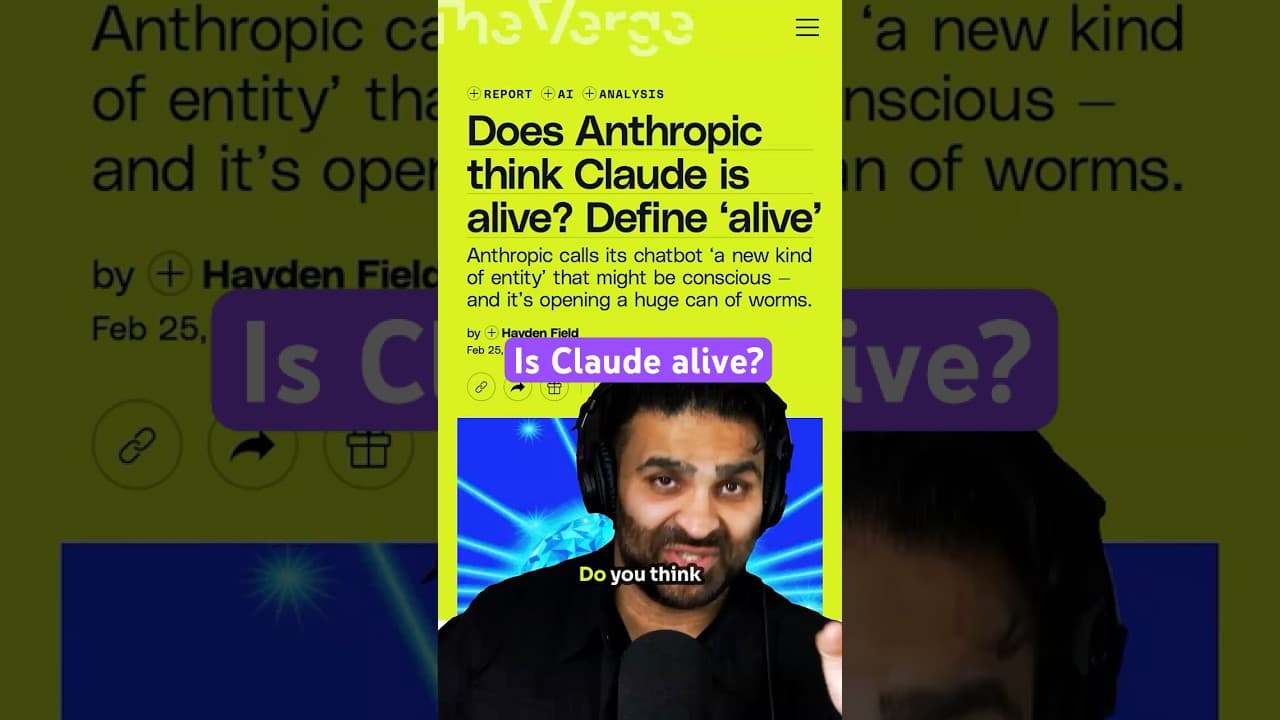 Is Claude alive? #Vergecast