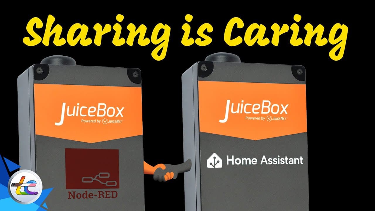 Sharing Is Caring! OpenEVSE JuiceBox Load Sharing with Home Assistant and Node-RED