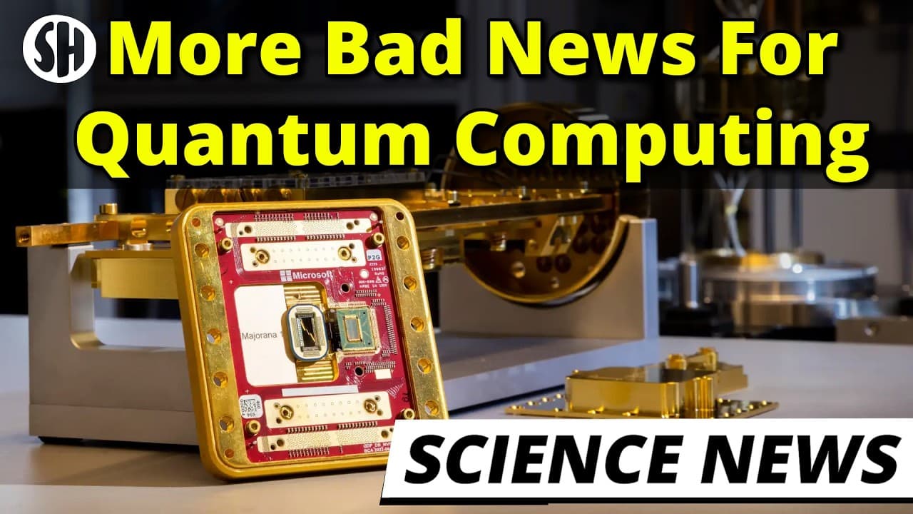 The Quantum Computer Dream is Falling Apart