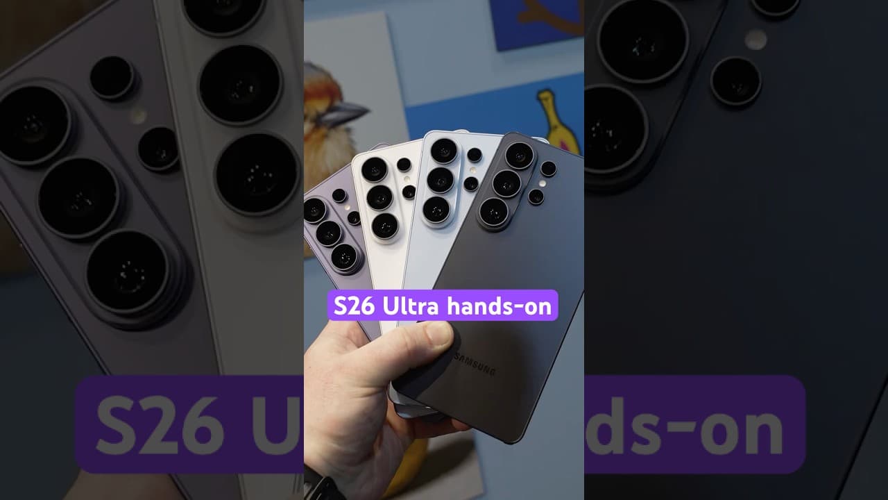 Senior reviewer, Allison Johnson, got hands on with the S26 Ultra.