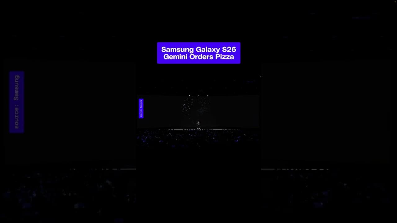 Gemini on the S26 series can now work in the background to fulfill your tasks, like ordering pizza.