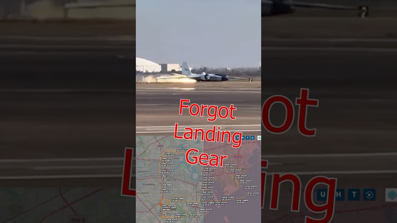Specialized NASA Aircraft Has a Bad Day