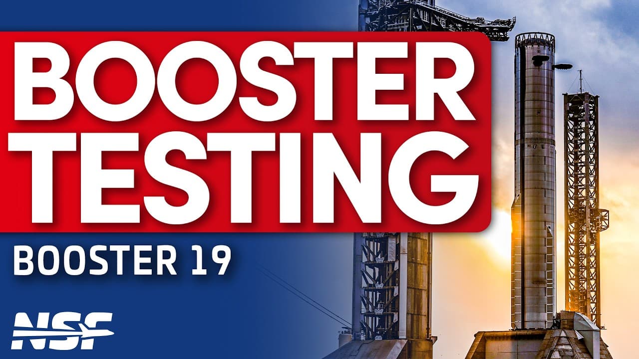 SpaceX conducts third Booster 19 test on Pad 2 - Day 3