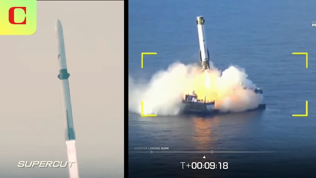 Blue Origin Launches and Lands their Reusable New Glenn Rocket for the First Time