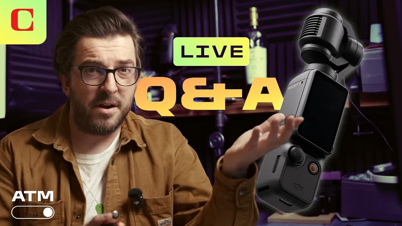 DJI Osmo Pocket 4: Live Q&A Hands-On