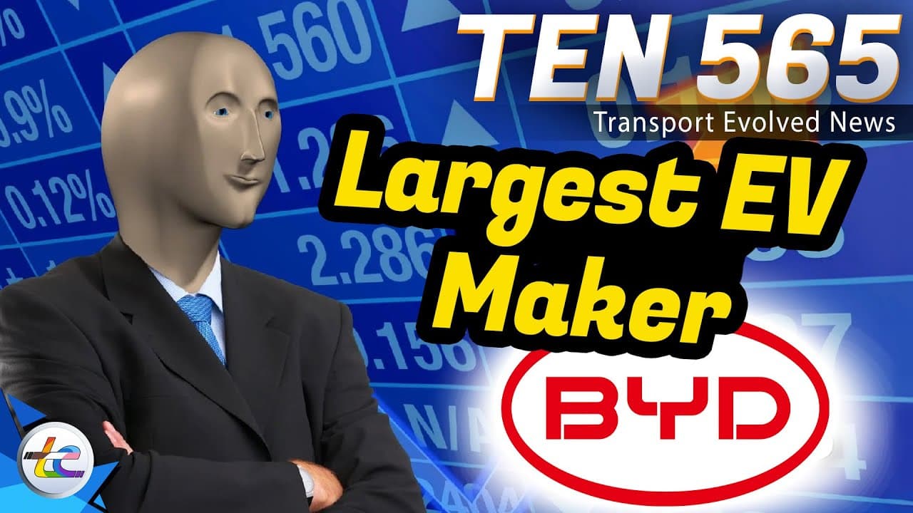 TEN Episode 565 | BYD Takes the EV Crown, VW’s ID. Polo Gets a Retro Dash, Verge Goes Solid-State