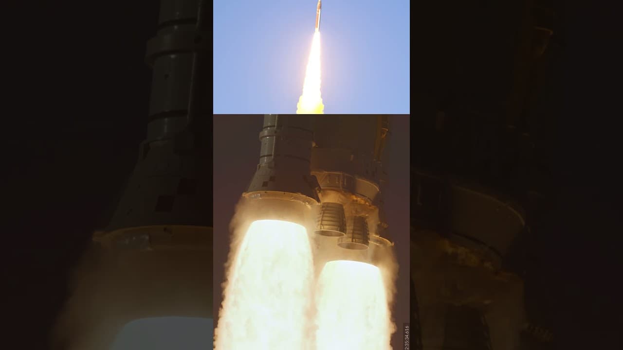Artemis II Launch - Enhanced Audio & Video