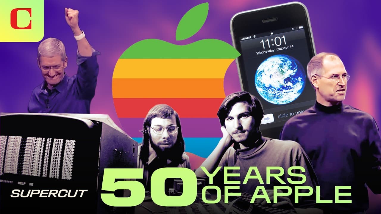 50 Years of Apple in 5 Minutes