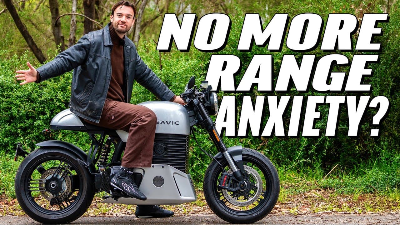 Savic C-Series: Finally An Electric Motorcycle With Big Range?