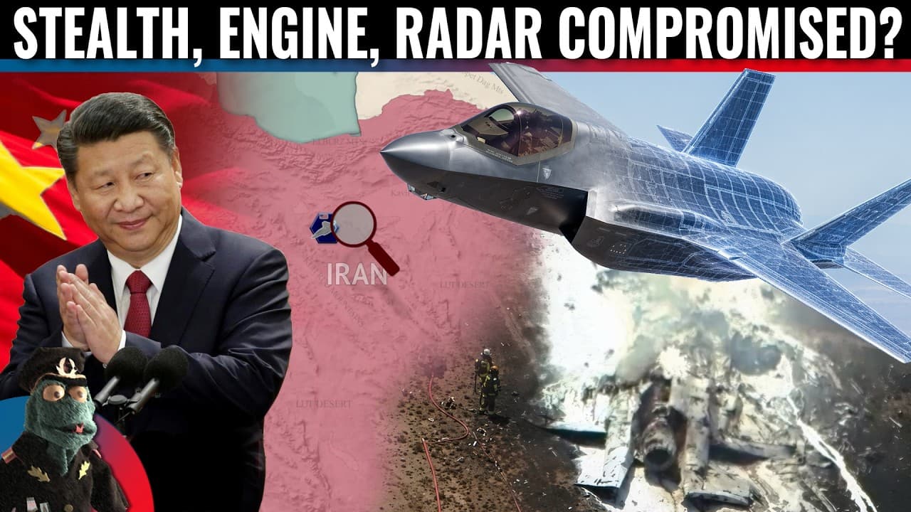 What if a F-35 crashes in Iran? Could China profit off it?