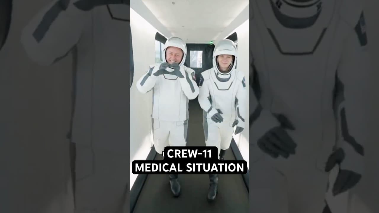 NASA’s #CREW11 will return early because of a medical situation