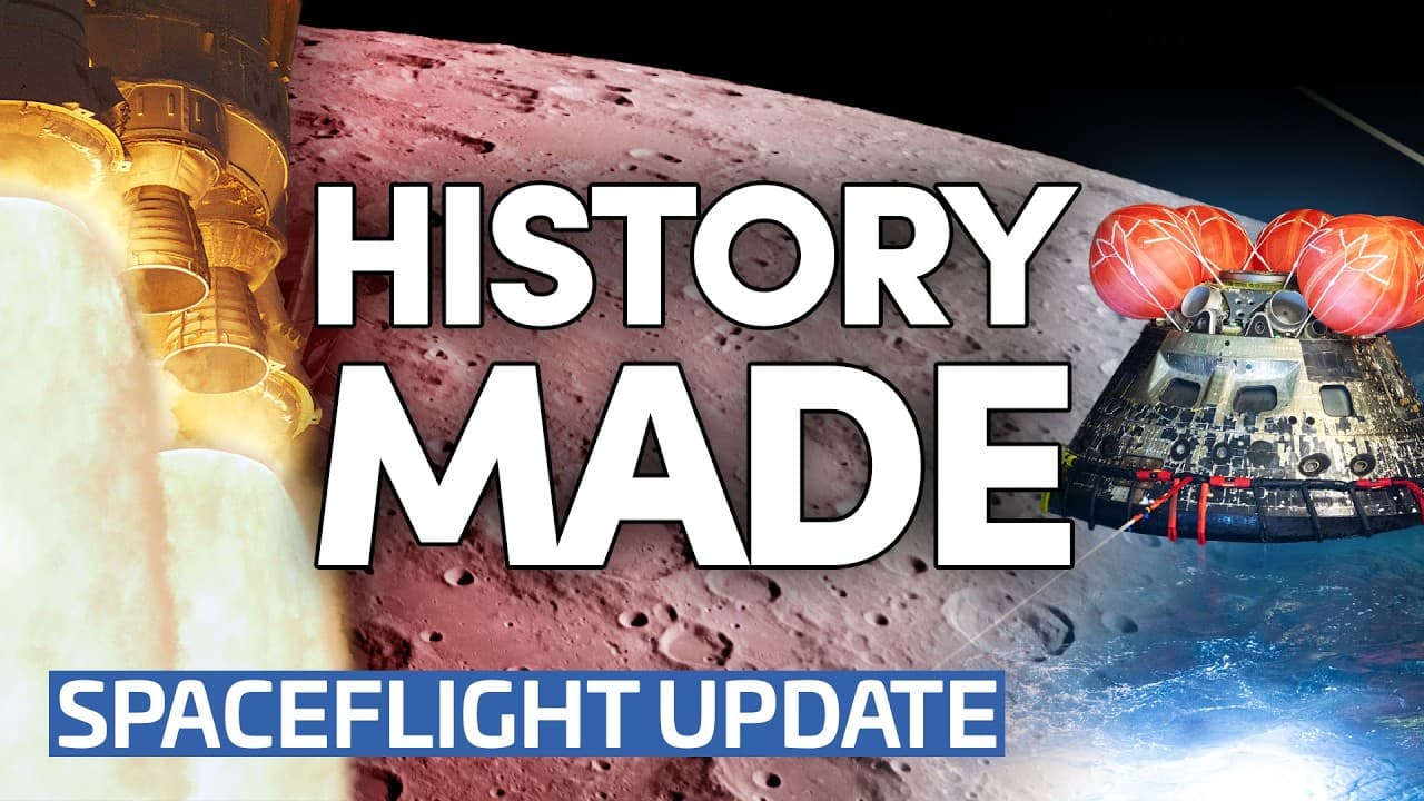 Artemis II Returns From the Moon 🚀 + Blue Origin Explosion & New Glenn Updates