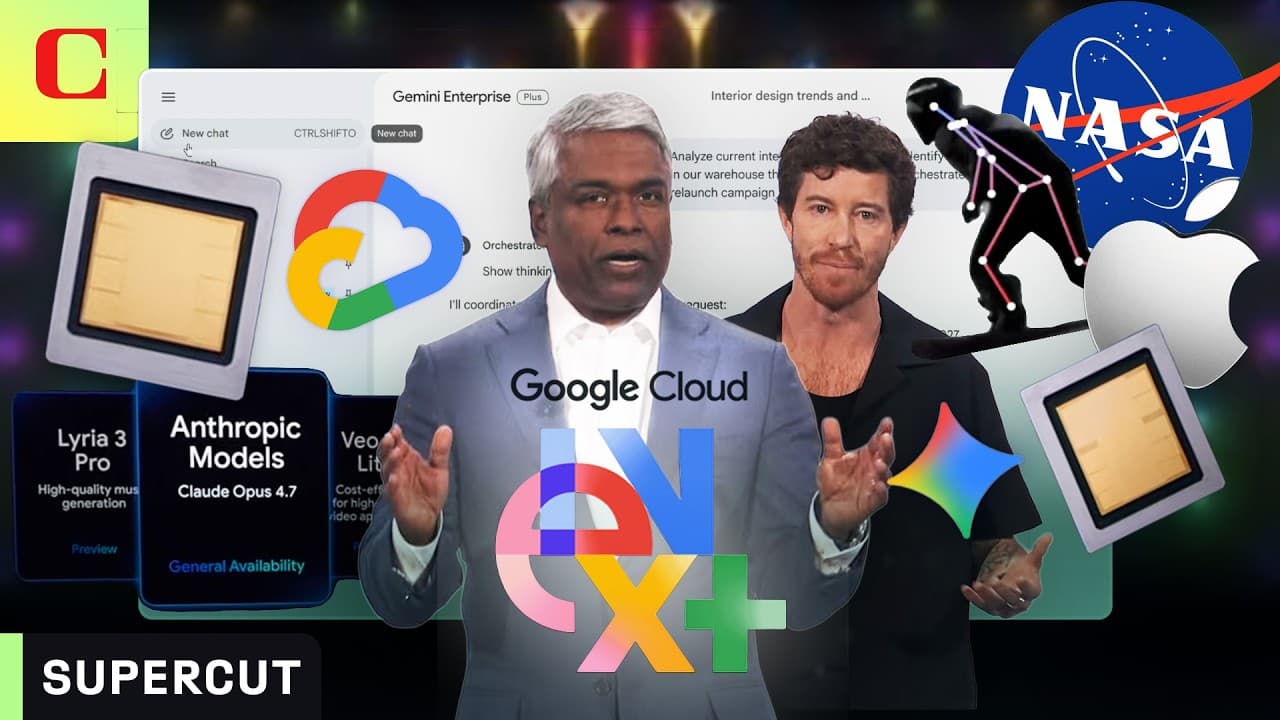 Everything Announced at Google Cloud Next in Under 13 Minutes