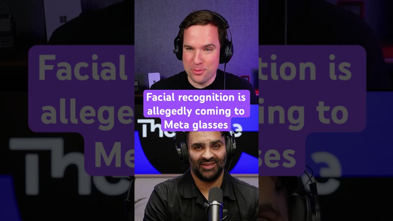 Facial recognition is allegedly coming to Meta glasses #Vergecast