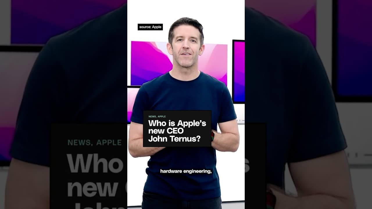 Who is John Ternus, Apple’s new CEO?
