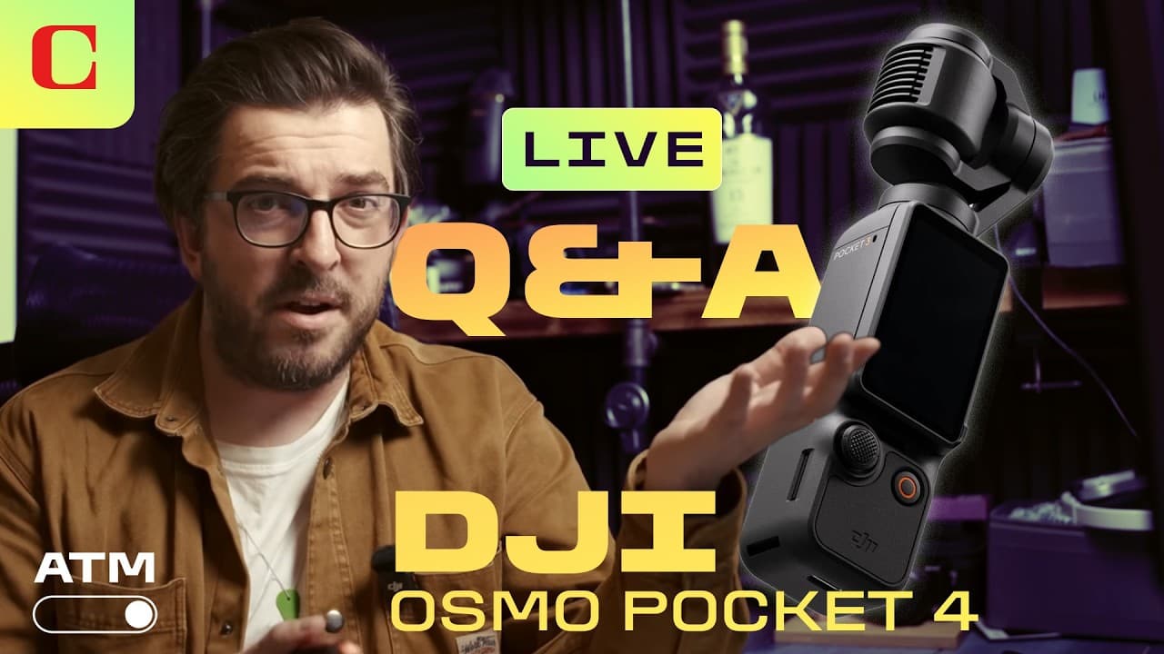 DJI Osmo Pocket 4 Launch: Live Q&A