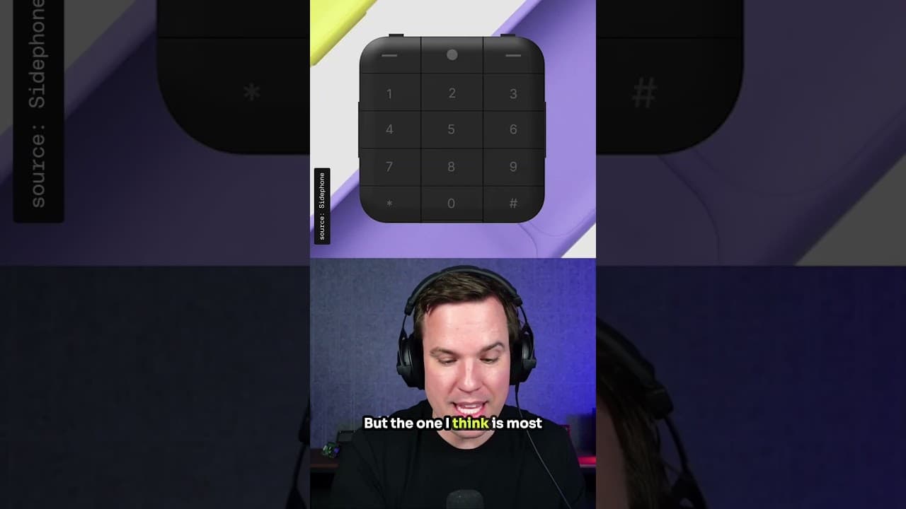 Testing the Sidephone #Vergecast