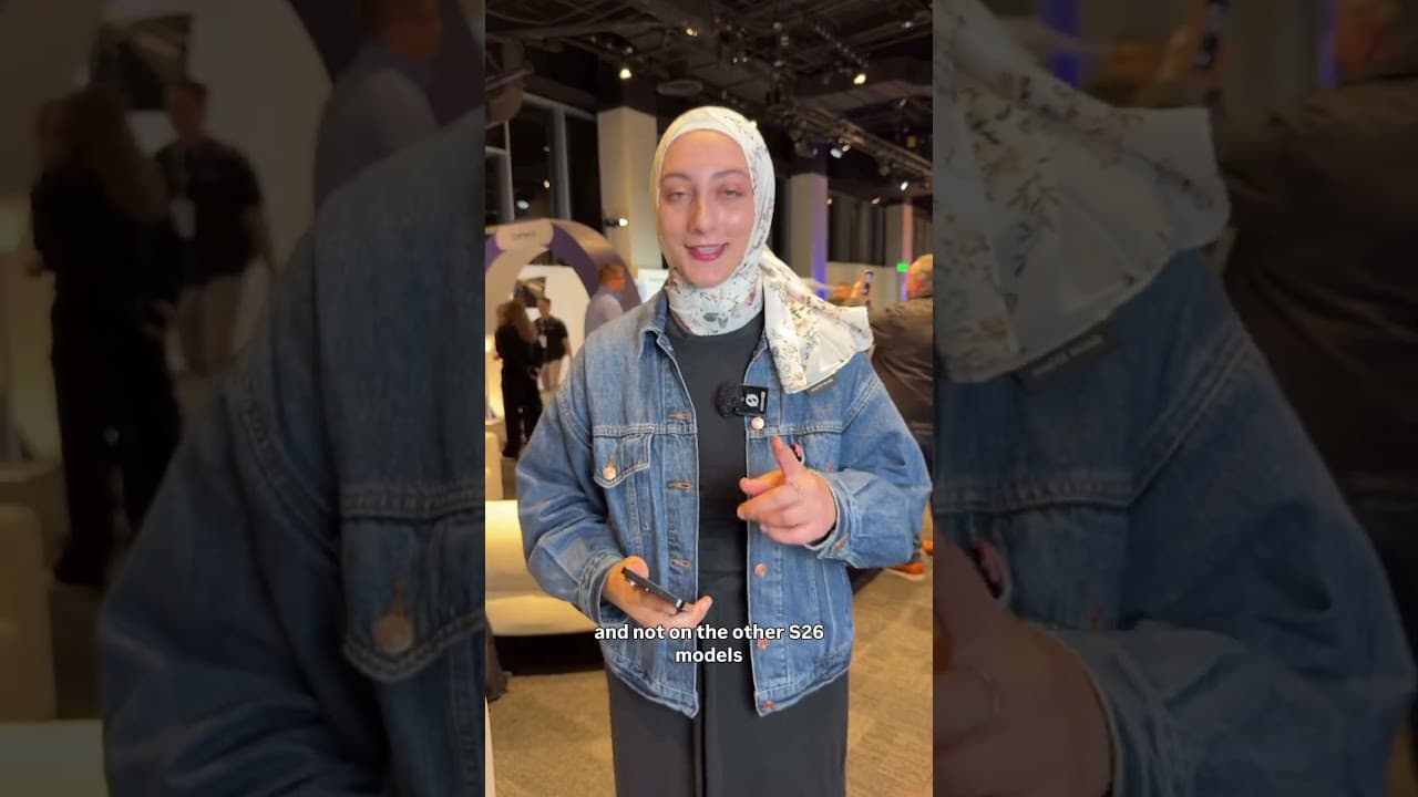 The $1300 #Samsung Galaxy S26 Ultra is the company’s thinnest and lightest Ultra. #samsungunpacked