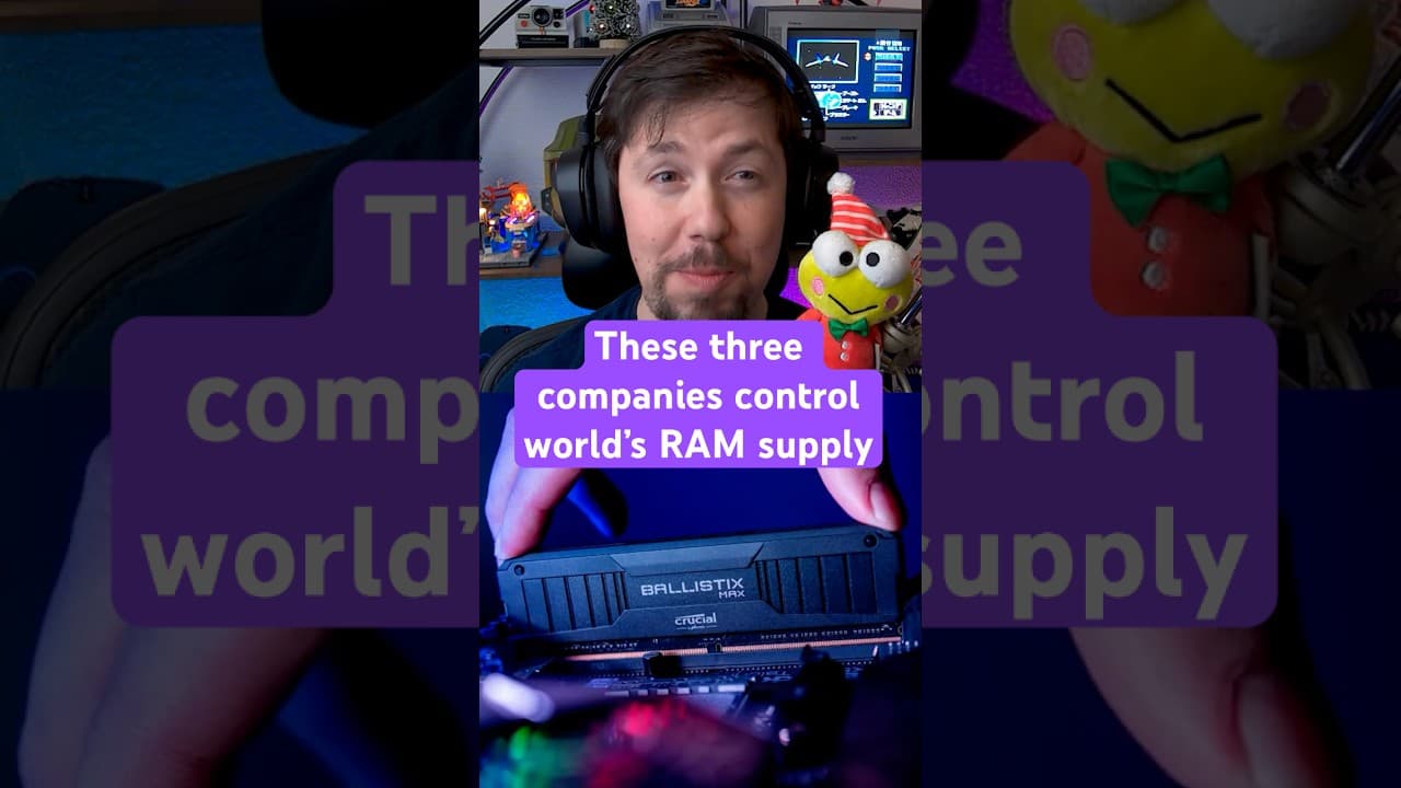 These three companies control world’s RAM supply #Vergecast