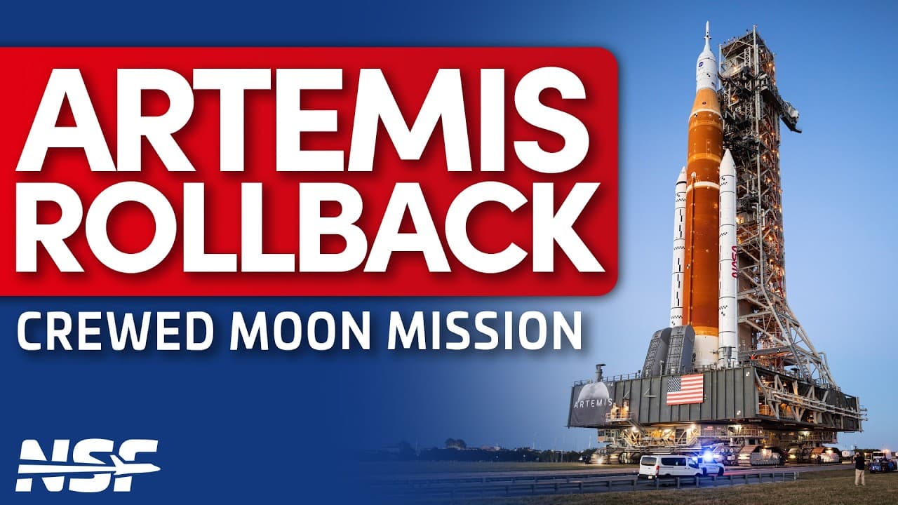 SLS rollback to VAB for troubleshooting ahead of Artemis II Moon Launch