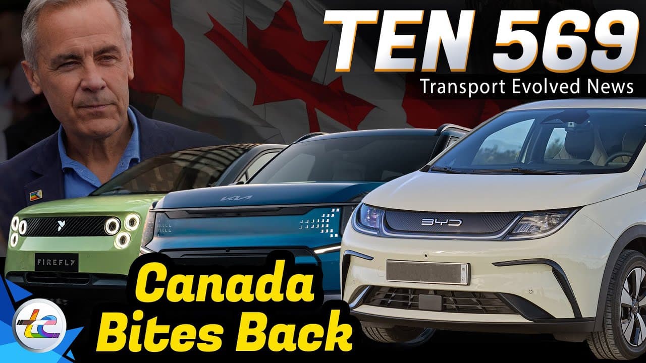 TEN Episode 569 | Canada Bites Back, Waymo Hits A Child, Hackers Get Doom On A Fast Charger
