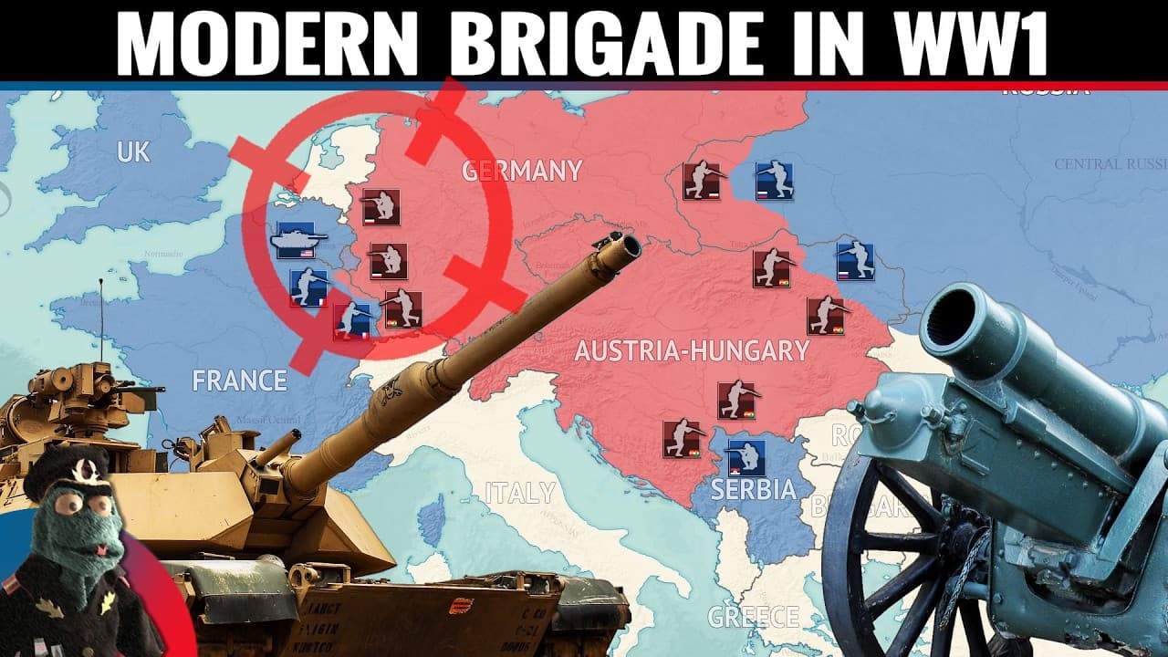 What if a modern US Army brigade time travels to 1914 to fight Germany?