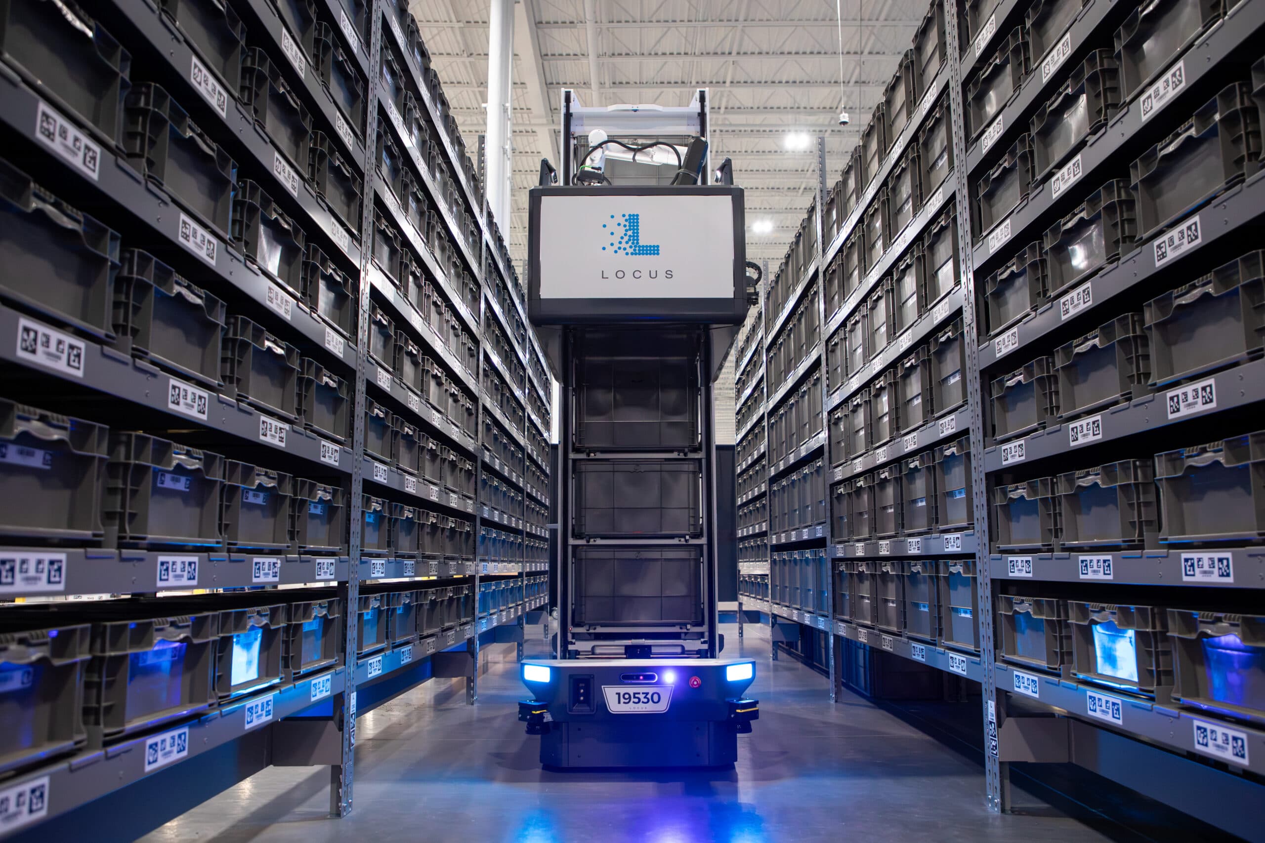 Locus Array: Beginning of the Autonomous Warehouse Era (via locusrobotics.com)