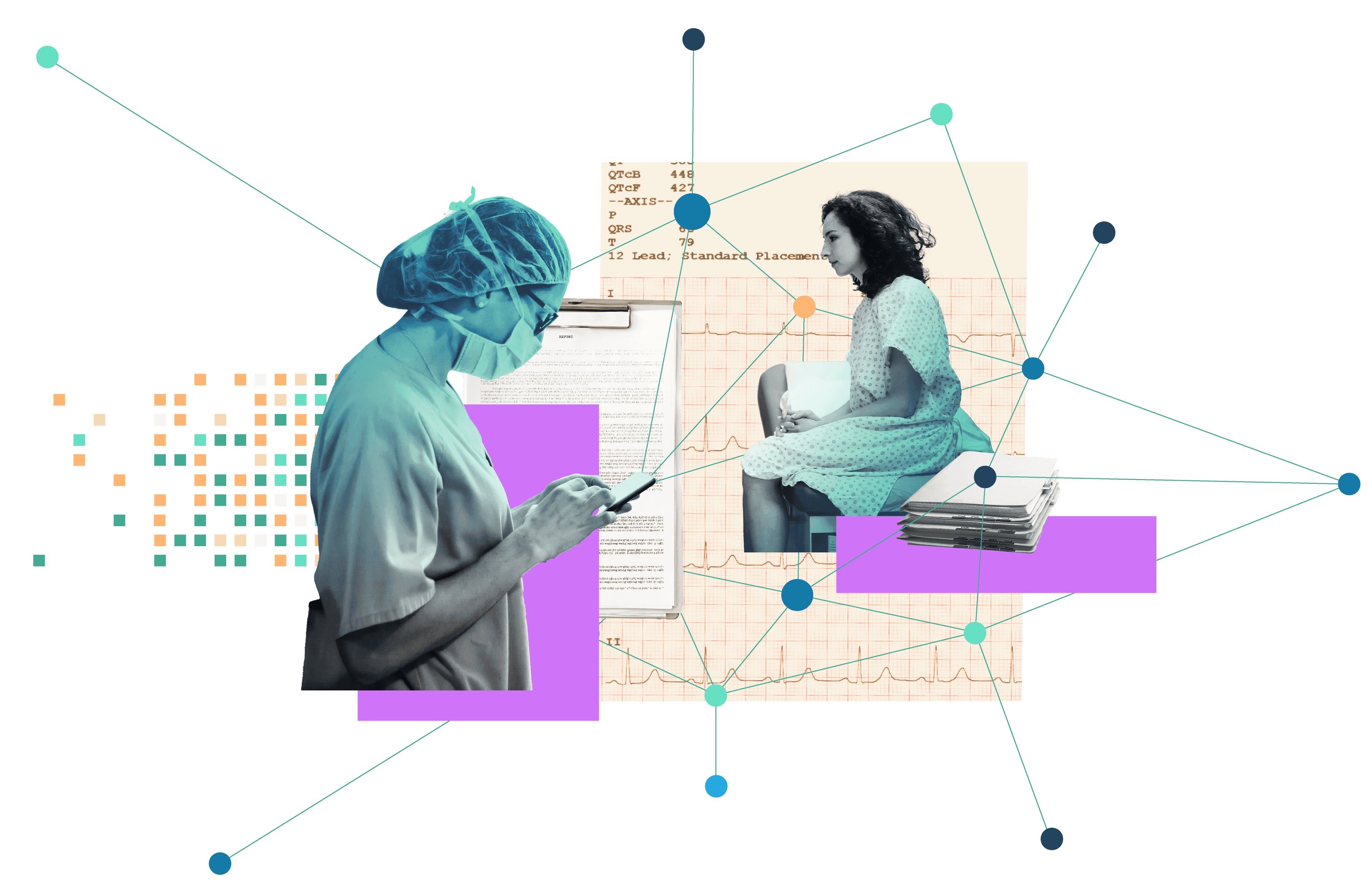 Collage of medical and technology images. (via news.harvard.edu)
