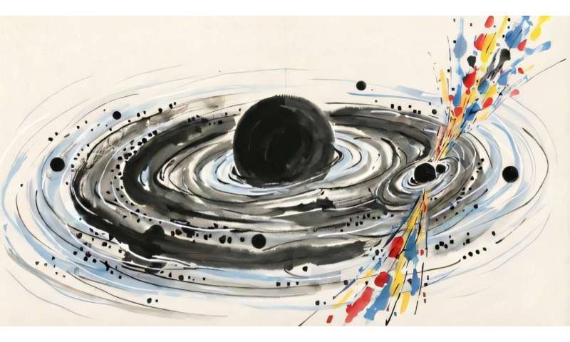 A 100-solar-mass black hole merger ripples spacetime, and may flash in gamma rays (via financialgazette.co.uk)