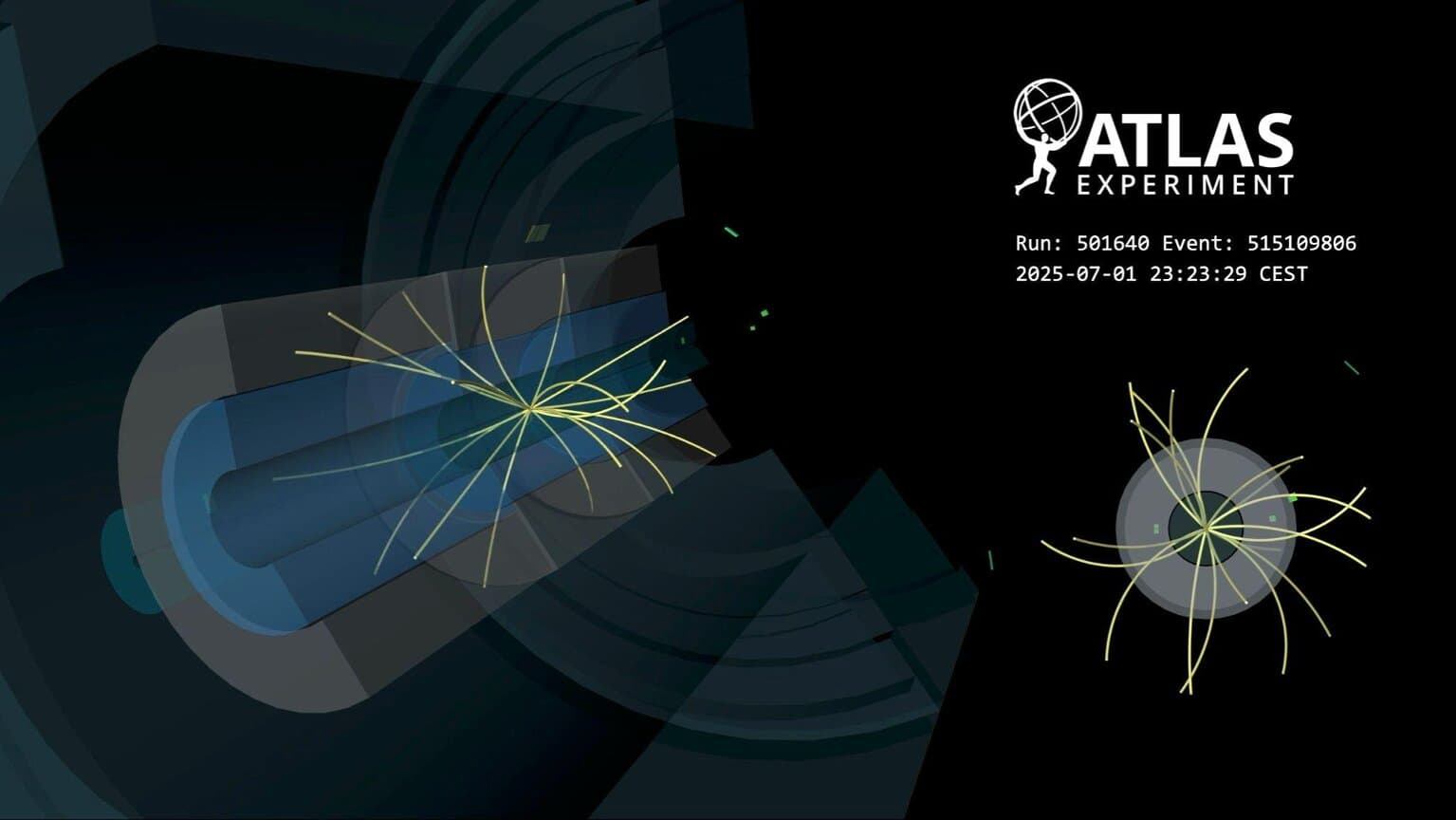 ATLAS acts as a cosmic-ray laboratory with first measurement of proton–oxygen collisions